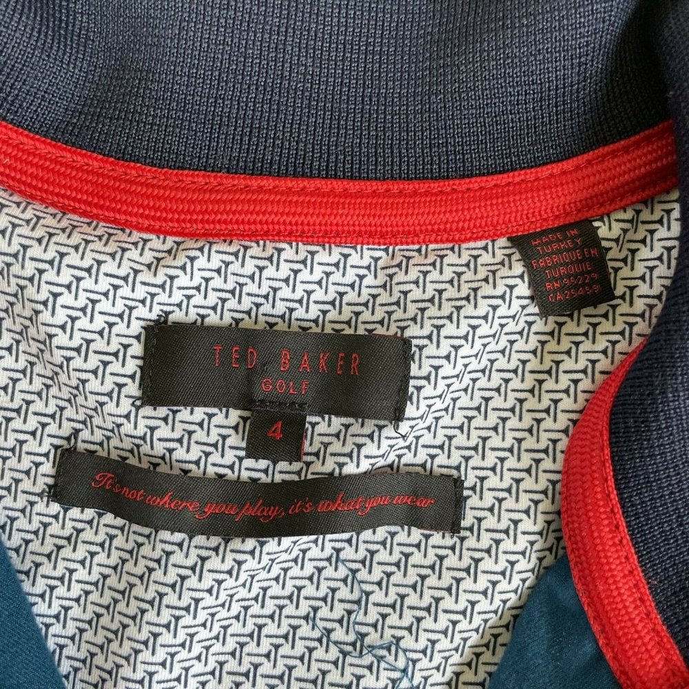 Ted Baker Golf Mens Leadbetter Golf Academy Vest Orlando Florida LARGE? 4 - Picture 5 of 6